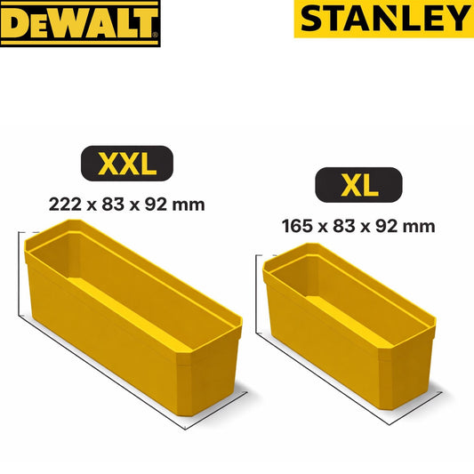 Dewalt FatMax Deep Pro / Stanley Organiser Extra Large Bins