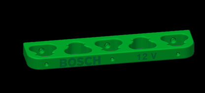 BOSCH 10.8V 12V 12V MAX Battery Mount Holder x3 - x5