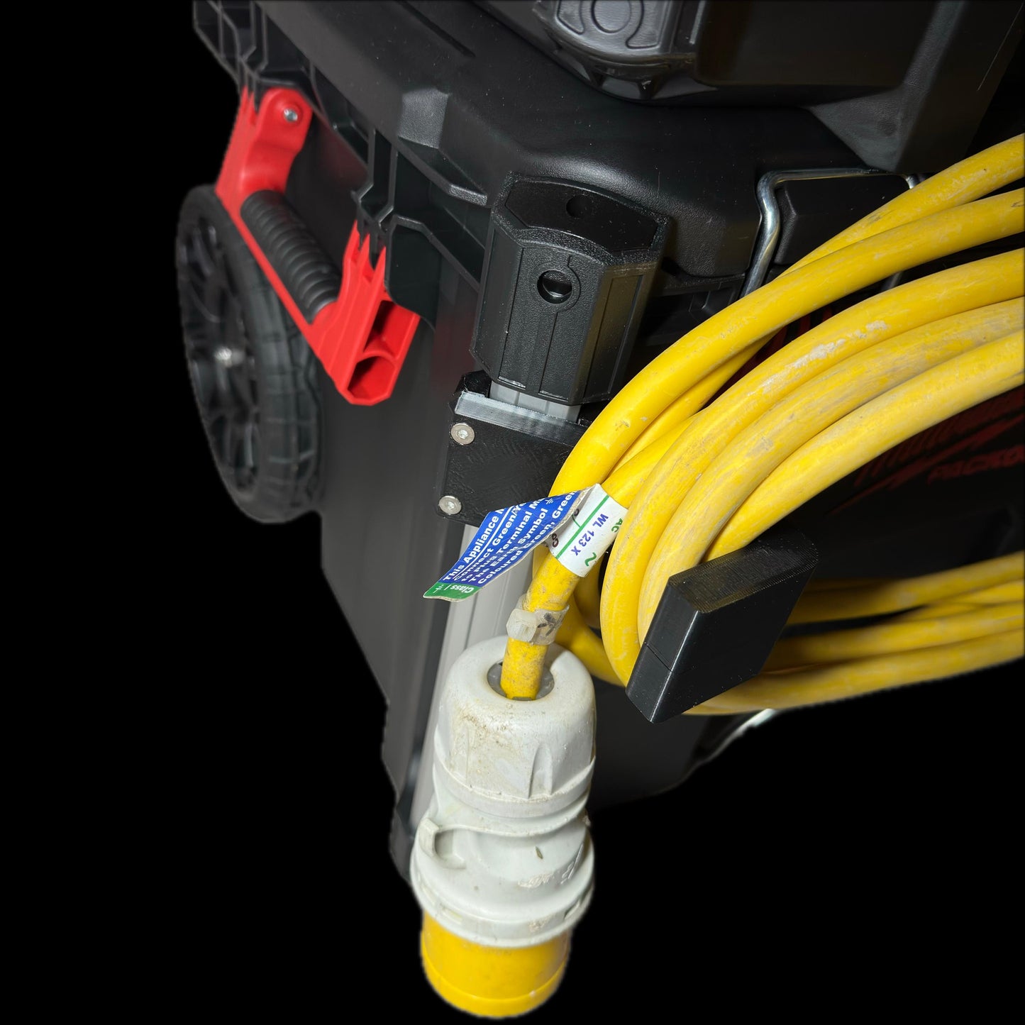Milwaukee Packout Rail Cable Hose Cord Mount Holder | Packout Mod