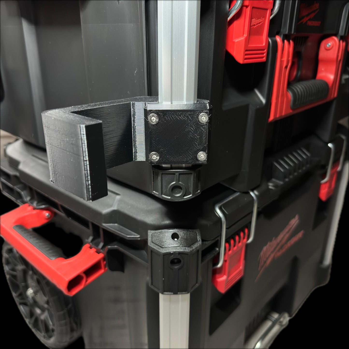 Milwaukee Packout Rail Cable Hose Cord Mount Holder | Packout Mod
