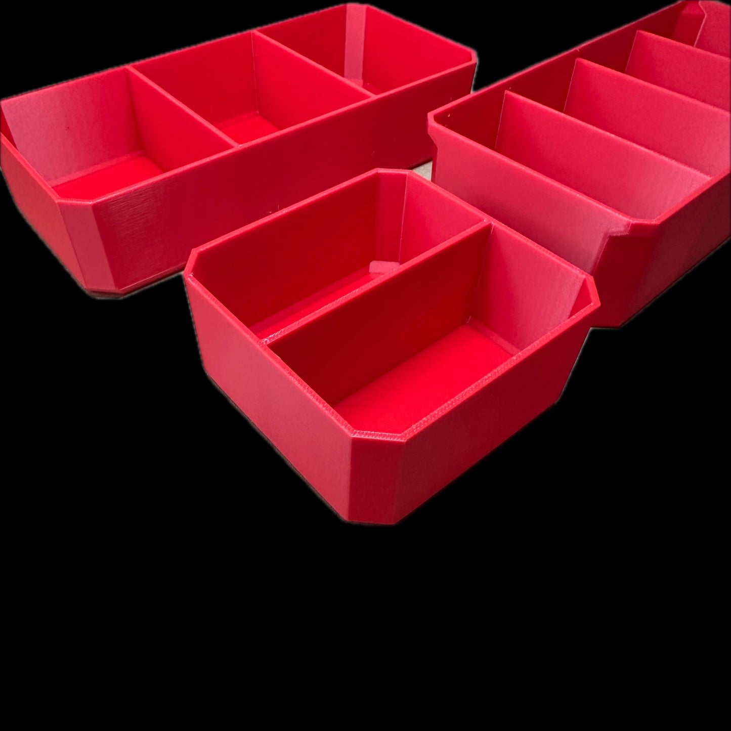 Custom Bin Divider Nesting Inserts for Milwaukee Packout Organiser Bins 2 Level