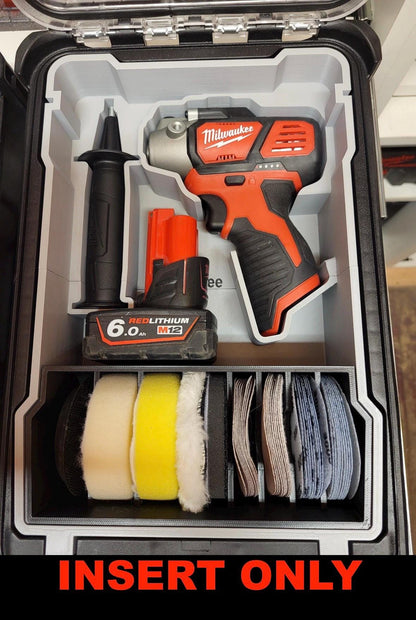 INSERT for Milwaukee M12 BPS Polisher 4933447791 Packout Organizer