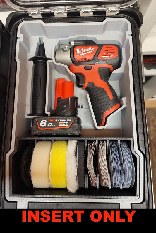 INSERT for Milwaukee M12 BPS Polisher 4933447791 Packout Organizer