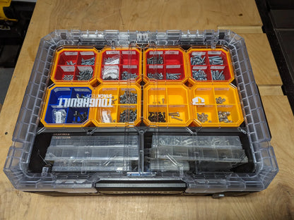 Nesting Bin Inserts w/ Dividers for ToughBuilt Stacktech Organizer TB-B1-O-30