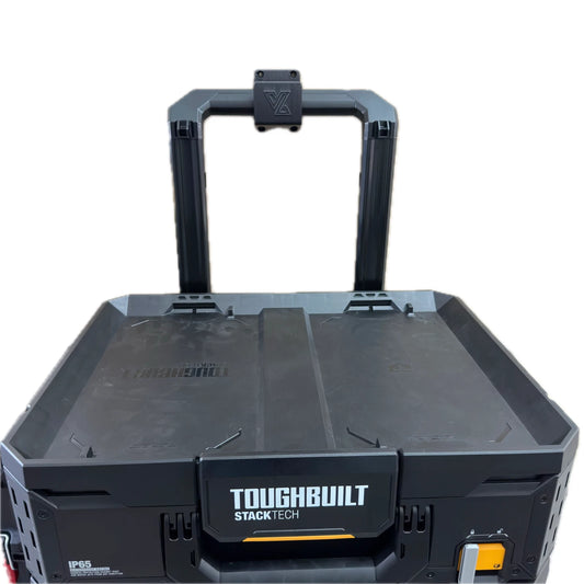 Wall Mount Holder Bracket for ToughBuilt Stacktech Rolling Trolley Box & Drawer